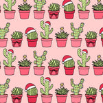 Load image into Gallery viewer, Christmas Cactus &amp; Plants Wrapping Paper
