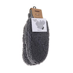 Load image into Gallery viewer, Fuzzy Lined Sherpa Convertible C.C Mittens
