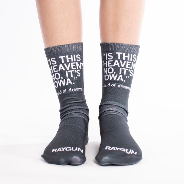 Heaven or Iowa Socks