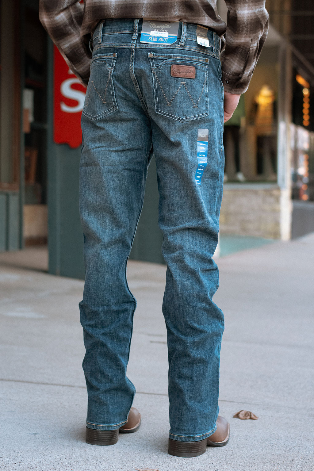 Wrangler: Men's Retro® Slim Fit Bootcut Jeans