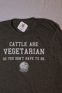'Cattle Are Vegetarian' Tee