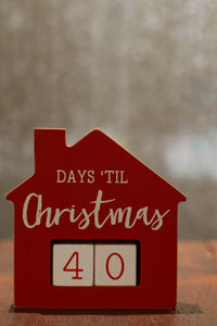 Days 'til Christmas Countdown House