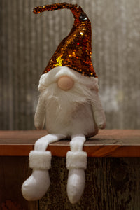 Gold Sequin Christmas Gnome