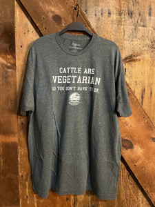 'Cattle Are Vegetarian' Graphic Tee
