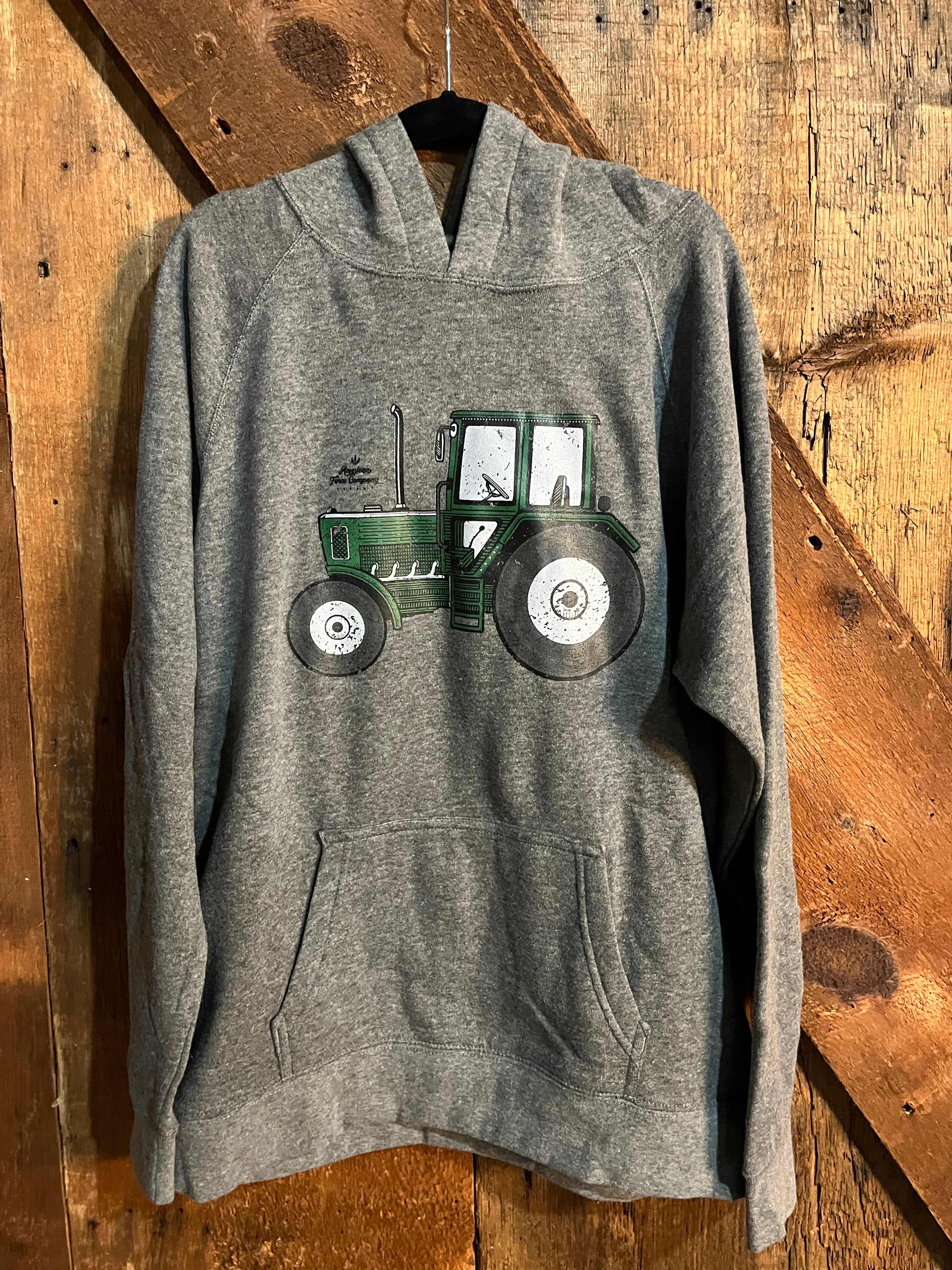 Green Tractor Kids Sweatshirt