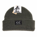 Load image into Gallery viewer, Reflective Solid Unisex C.C Beanie
