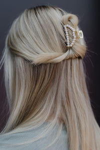 Pearl Gold Hair Claws