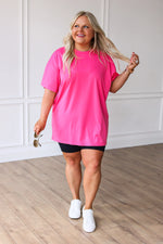 Load image into Gallery viewer, Princess Oversized Pink Tee
