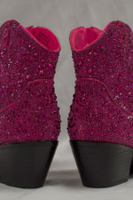 Load image into Gallery viewer, Pink Rhinestone Booties
