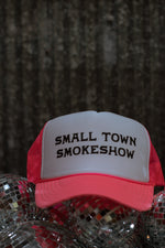 Load image into Gallery viewer, Small Town Smokeshow Trucker Hat
