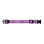 Load image into Gallery viewer, Famous Online S/M Dog Collar
