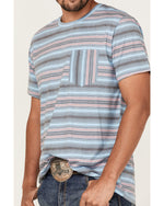 Load image into Gallery viewer, Men&#39;s Dale Brisby Stripe Pocket T-Shirt
