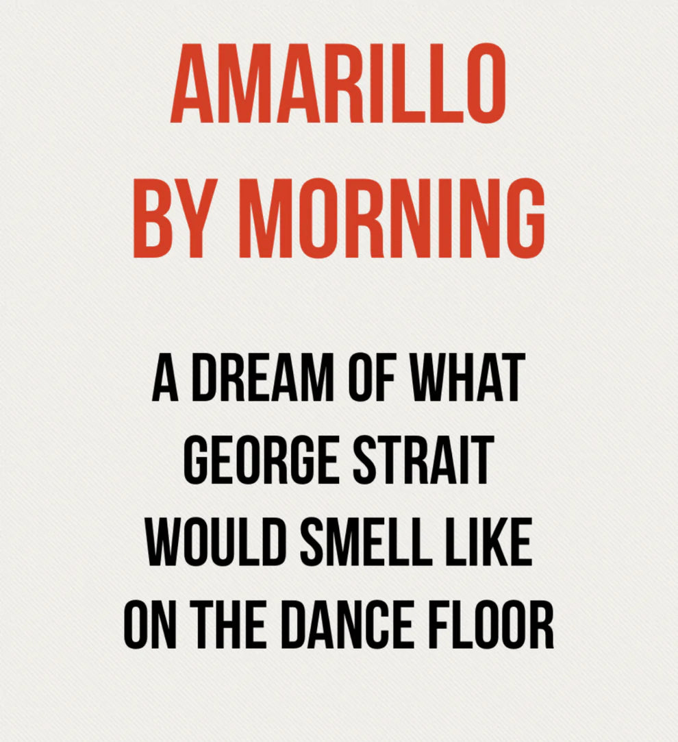 Amarillo By Morning Scented Oil Spray