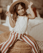 Load image into Gallery viewer, Boho Striped Bell Bottoms

