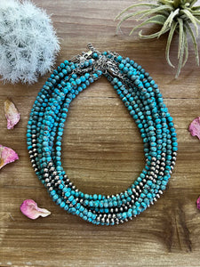 Turquoise Nugget Choker