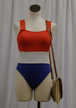 Load image into Gallery viewer, Firework Show Color Block Swimsuit
