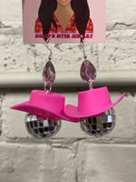 Load image into Gallery viewer, Disco Cowgirl Gem Earrings
