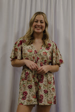 Load image into Gallery viewer, Floral Romper
