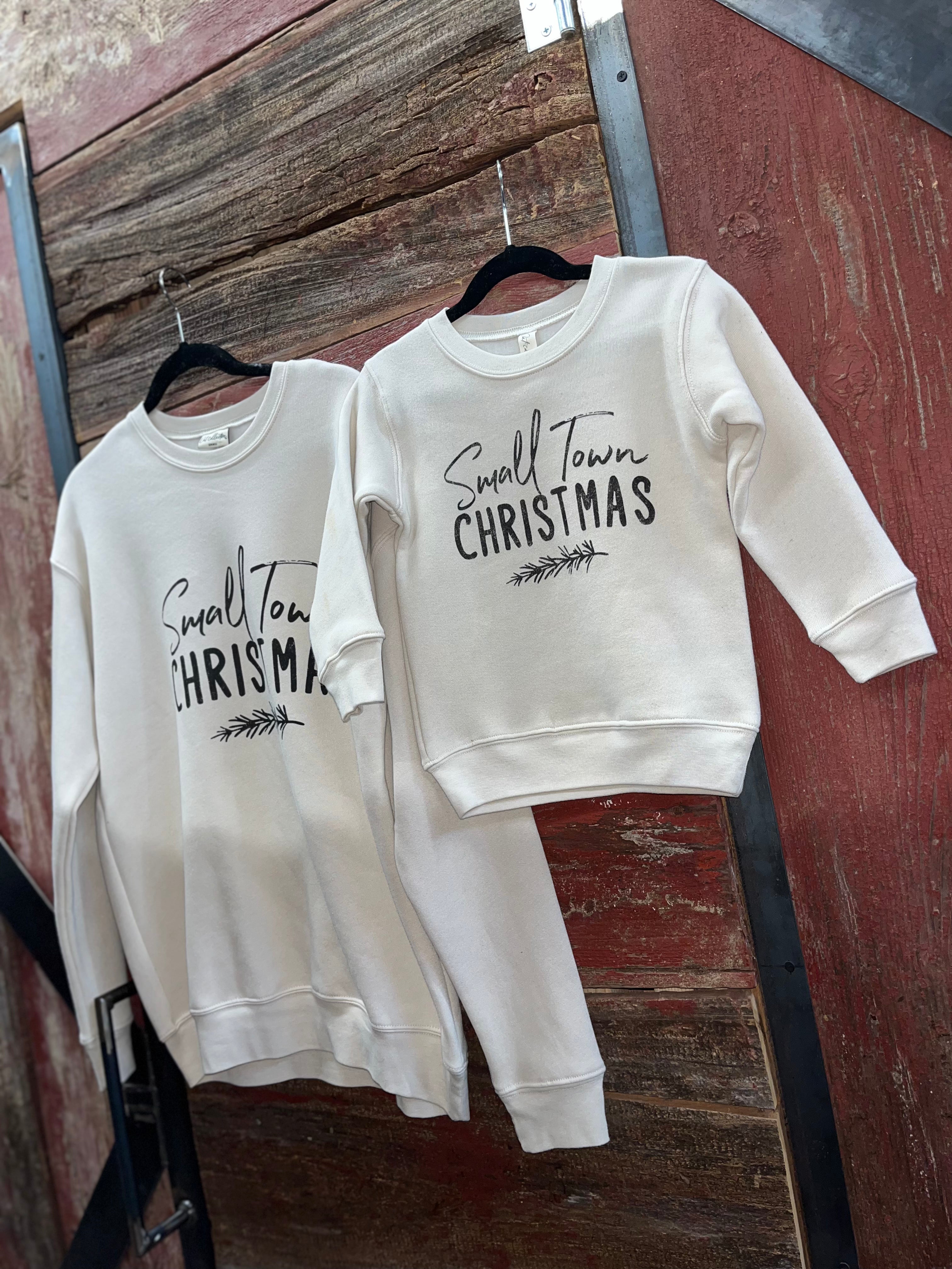 Small Town Christmas Toddler Sweatshirt