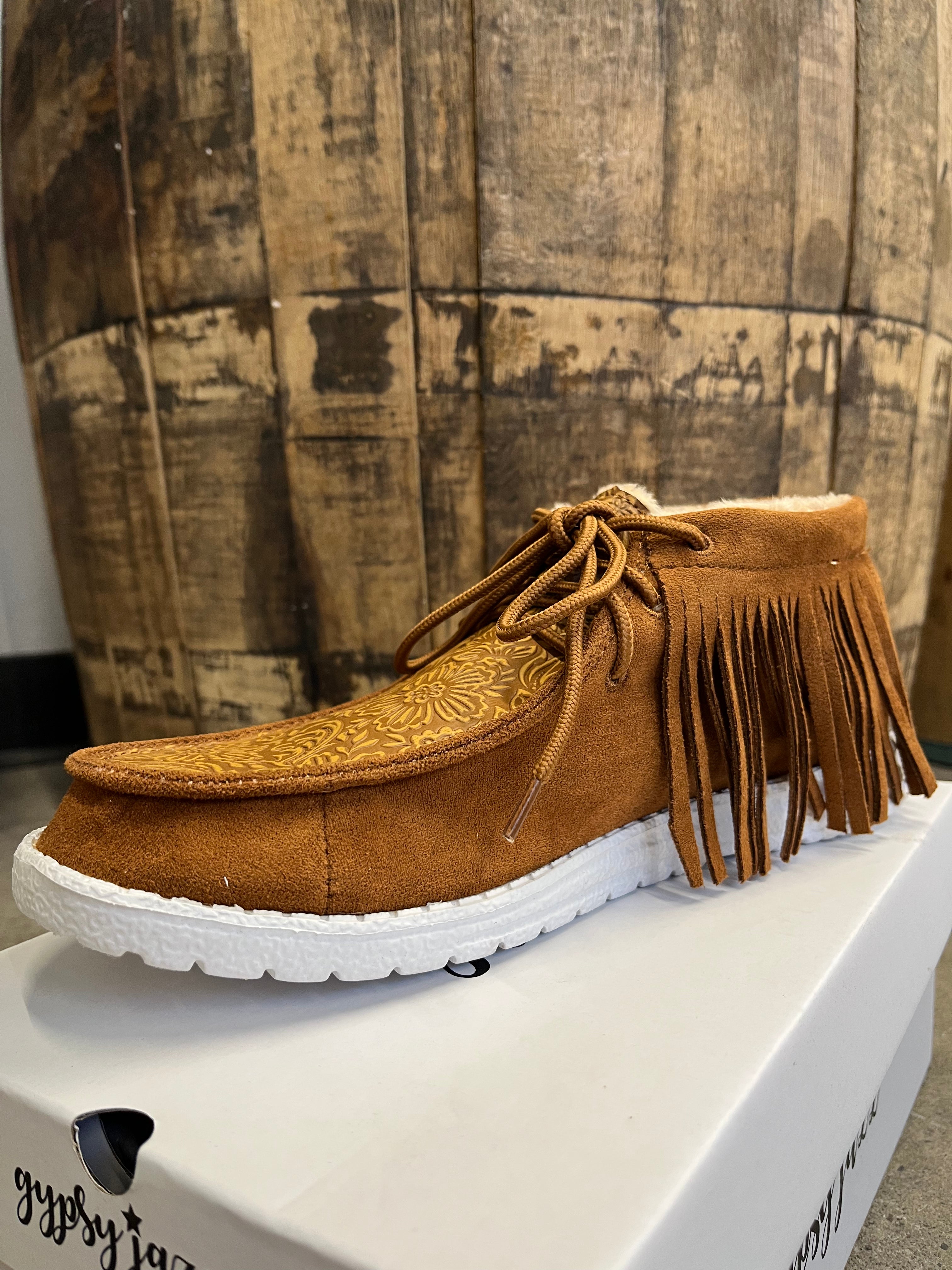 Tan 2025 moccasin boots