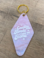 Load image into Gallery viewer, “Country Roads&quot; Keychain
