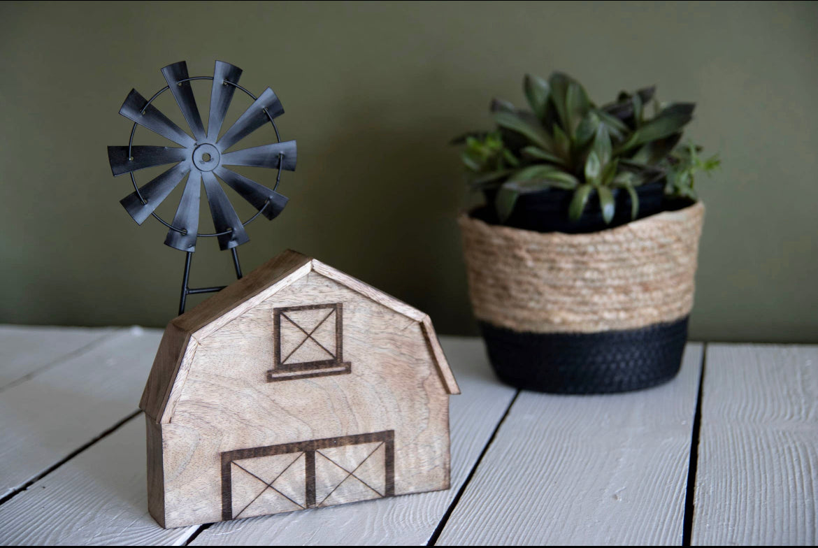 Windmill Barn Decorative Accent
