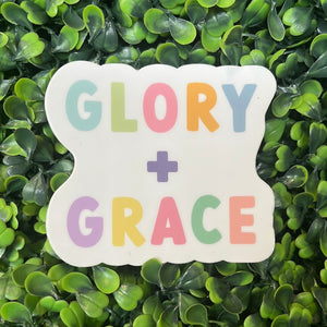 Glory + Grace Sticker