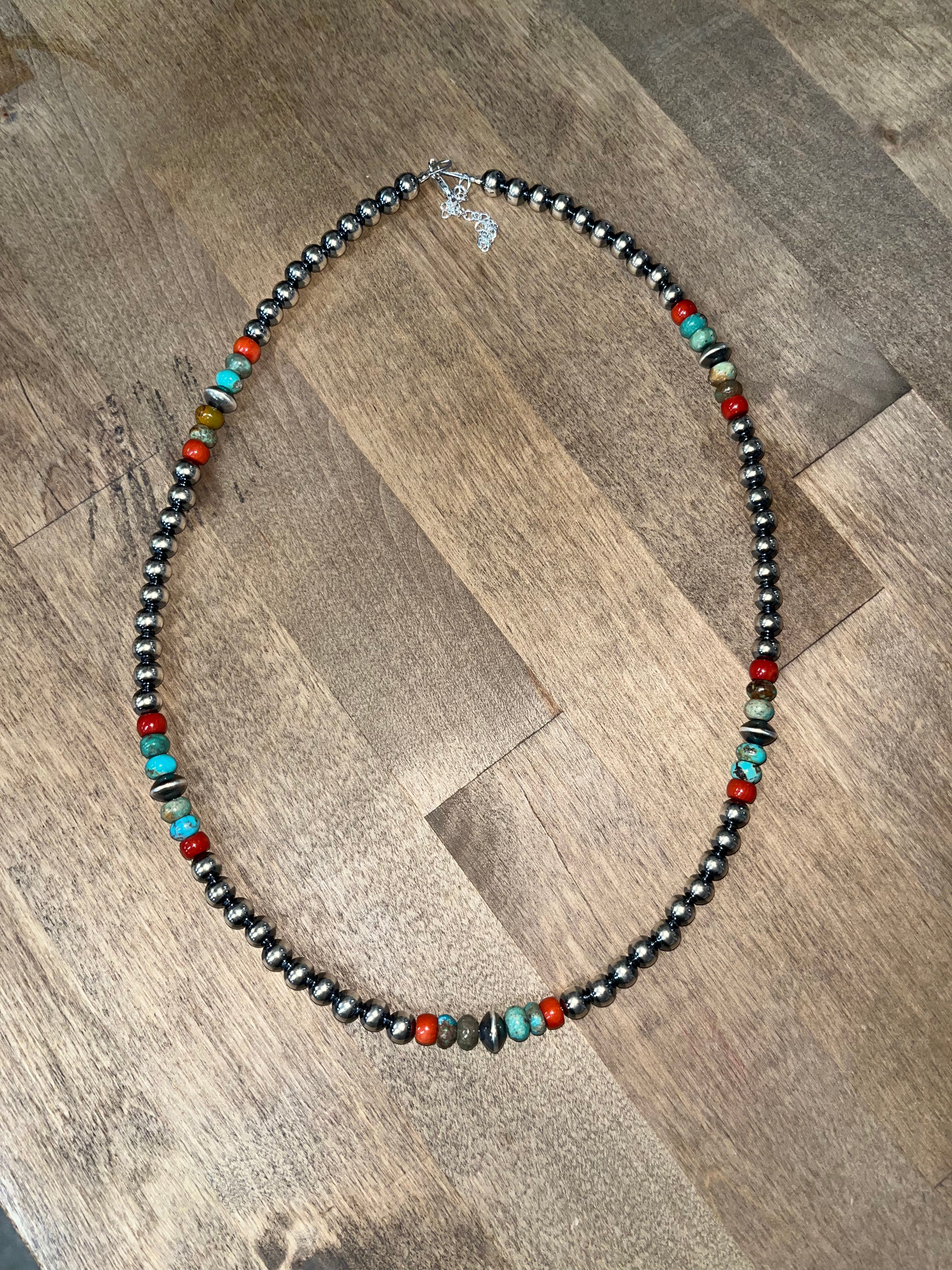 Pop of Color Pearl Necklace