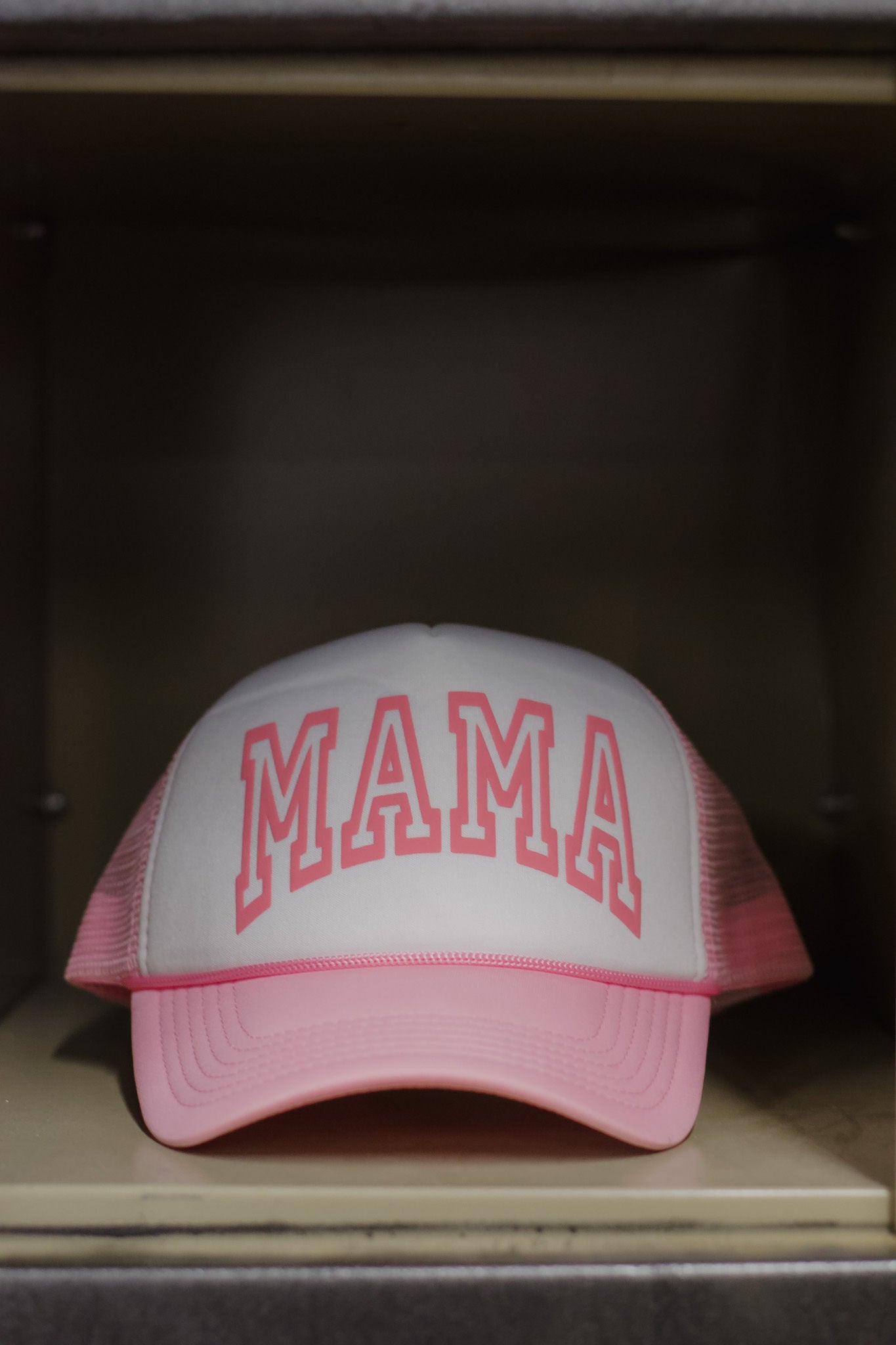 Mama Puff Vinyl Trucker Cap