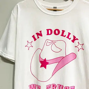 In Dolly We Trust Oversized Tee